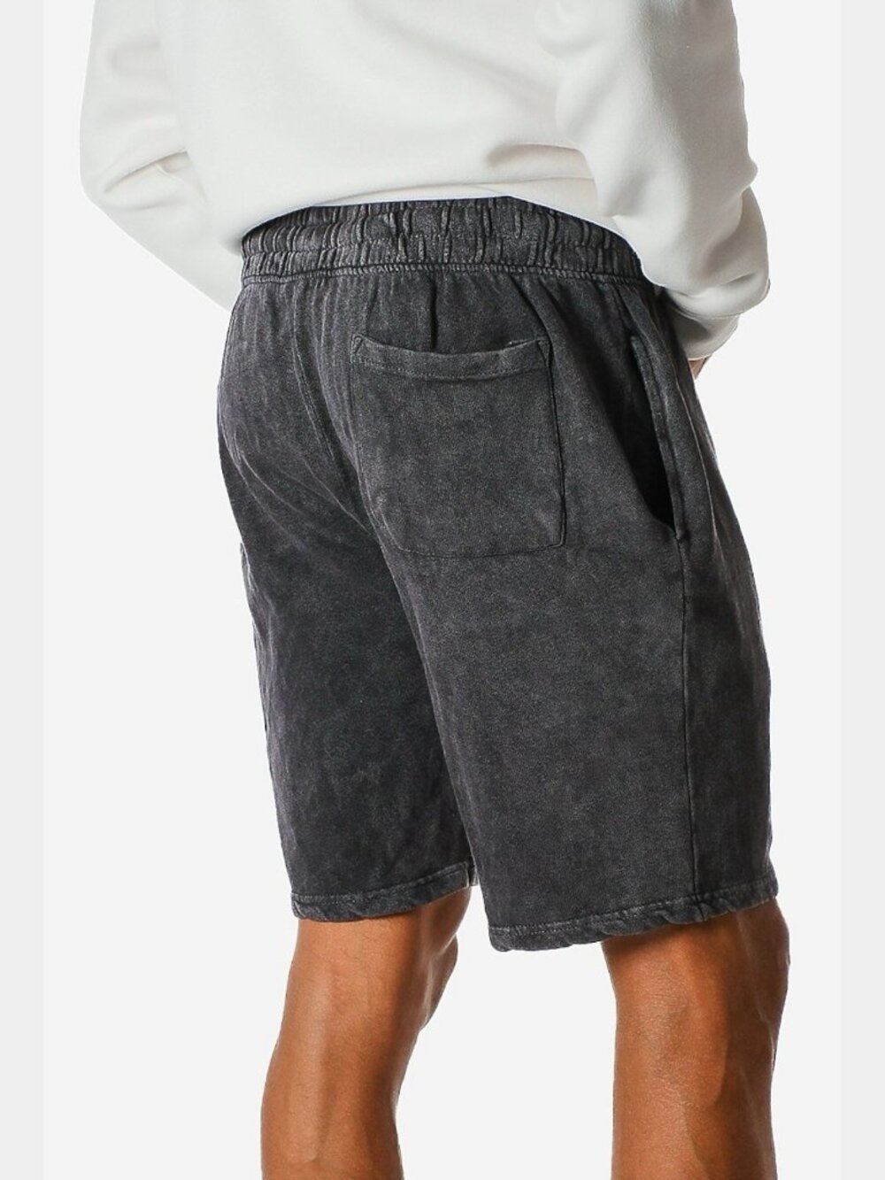 Zuni Sportswear Vintage Mineral Washed Shorts Black Size XS Cotton - Picture 4 of 5